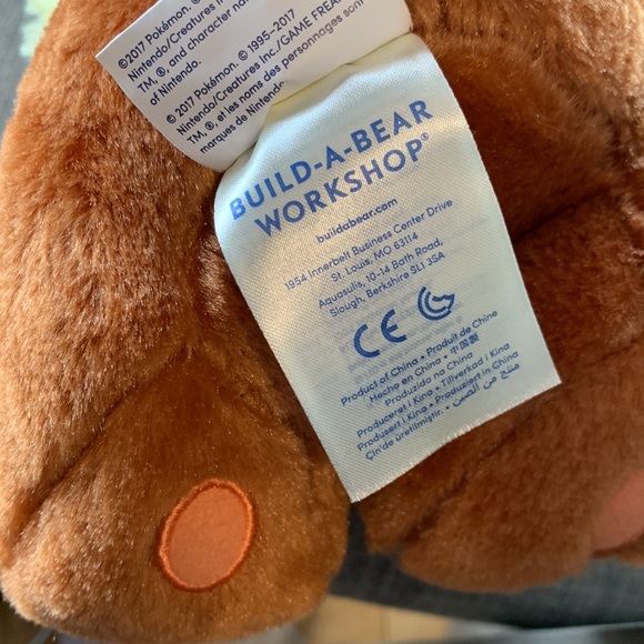 Build a Bear Pokémon Eevee plush - Picture 5 of 6